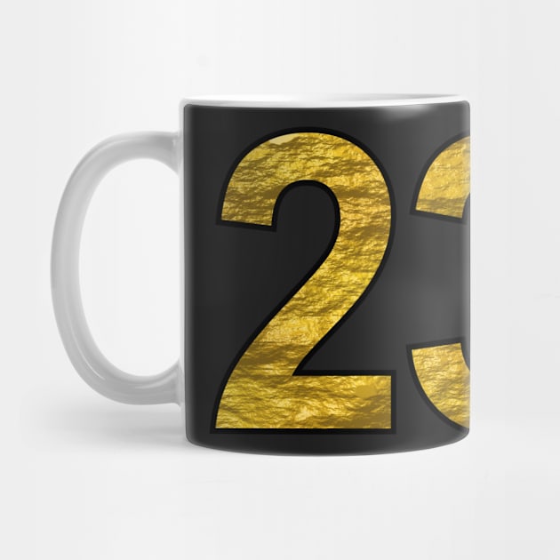 Gold number 23 by denip